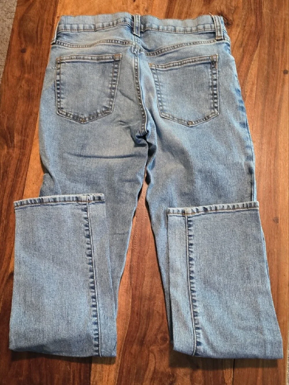 GAP Light Blue Stretch Straight Denim Jeans